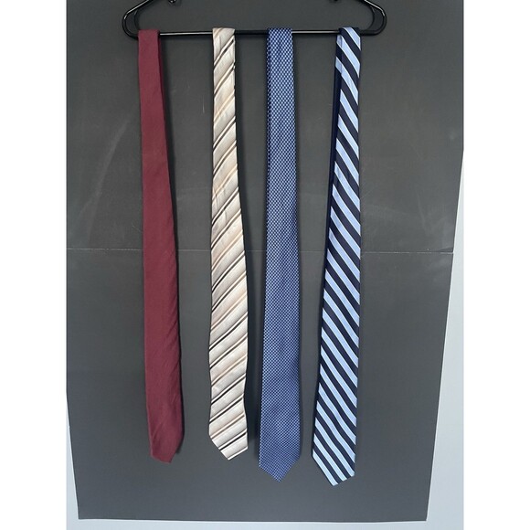 Men's Ties Pack Of 4 Various Brands - Picture 1 of 5
